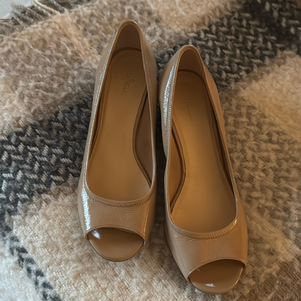 Cole Haan Patent Leather Wedges